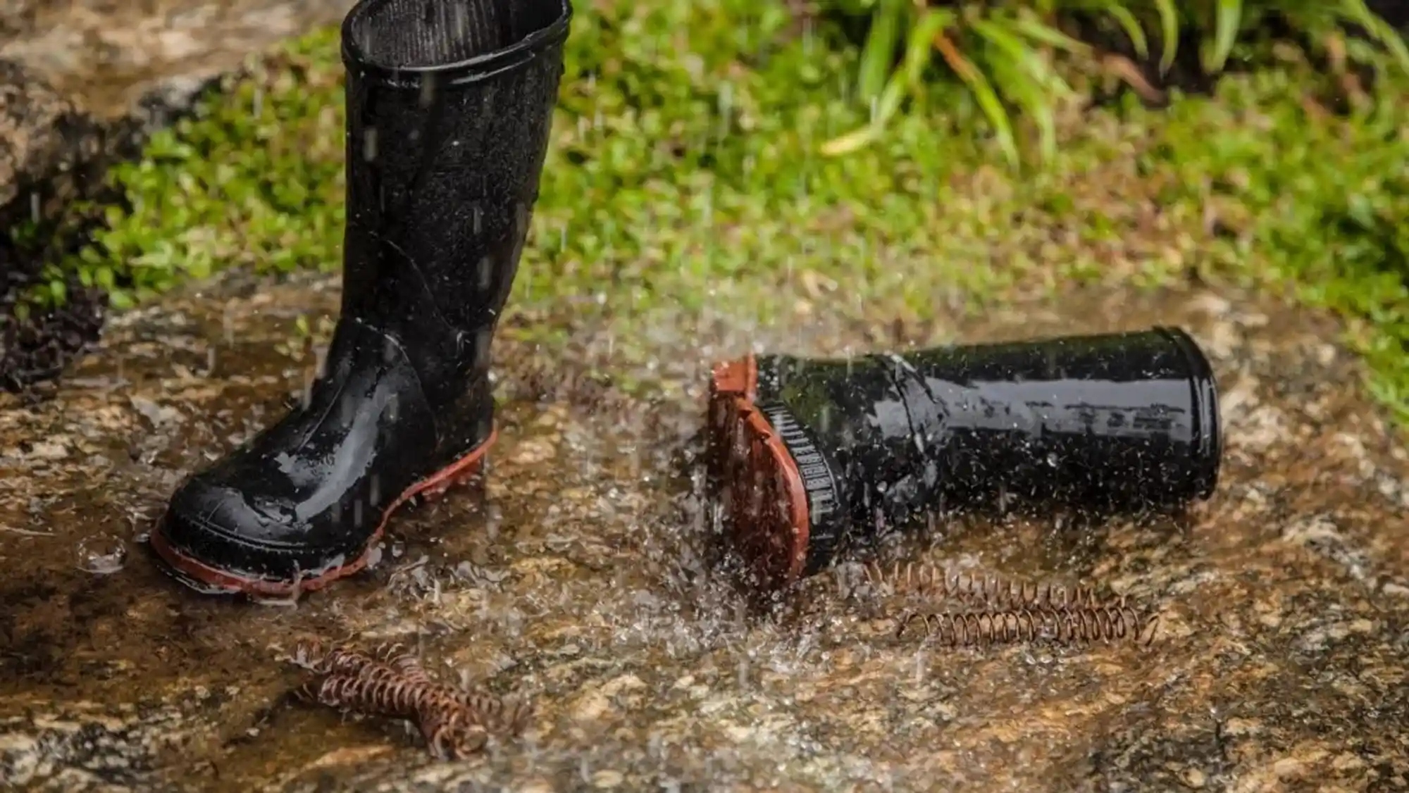 Insect After Rain Storm